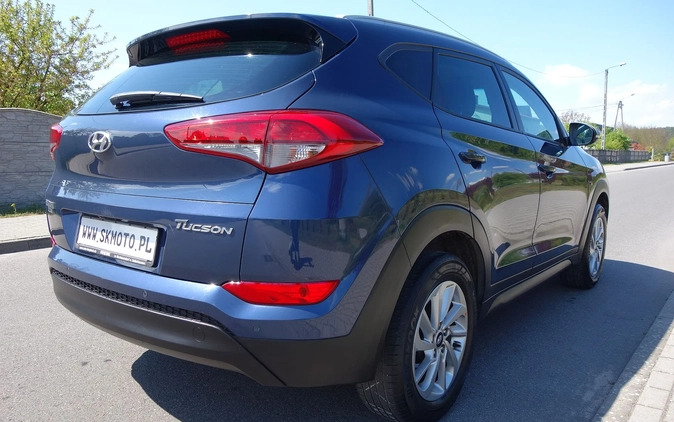 Hyundai Tucson cena 67900 przebieg: 153324, rok produkcji 2017 z Muszyna małe 704